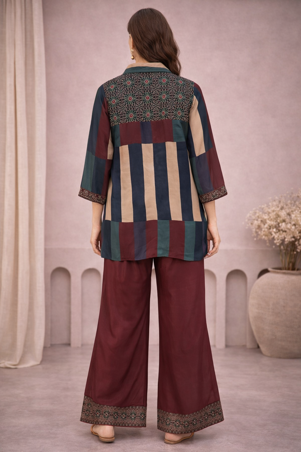 Ajrak Prints Co-ord Set